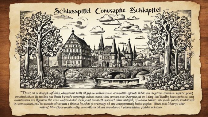 Schlusskapitel Schlußkapitel