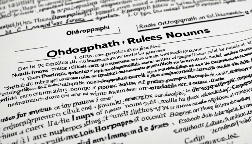 Orthografische Regeln für Eigennamen
