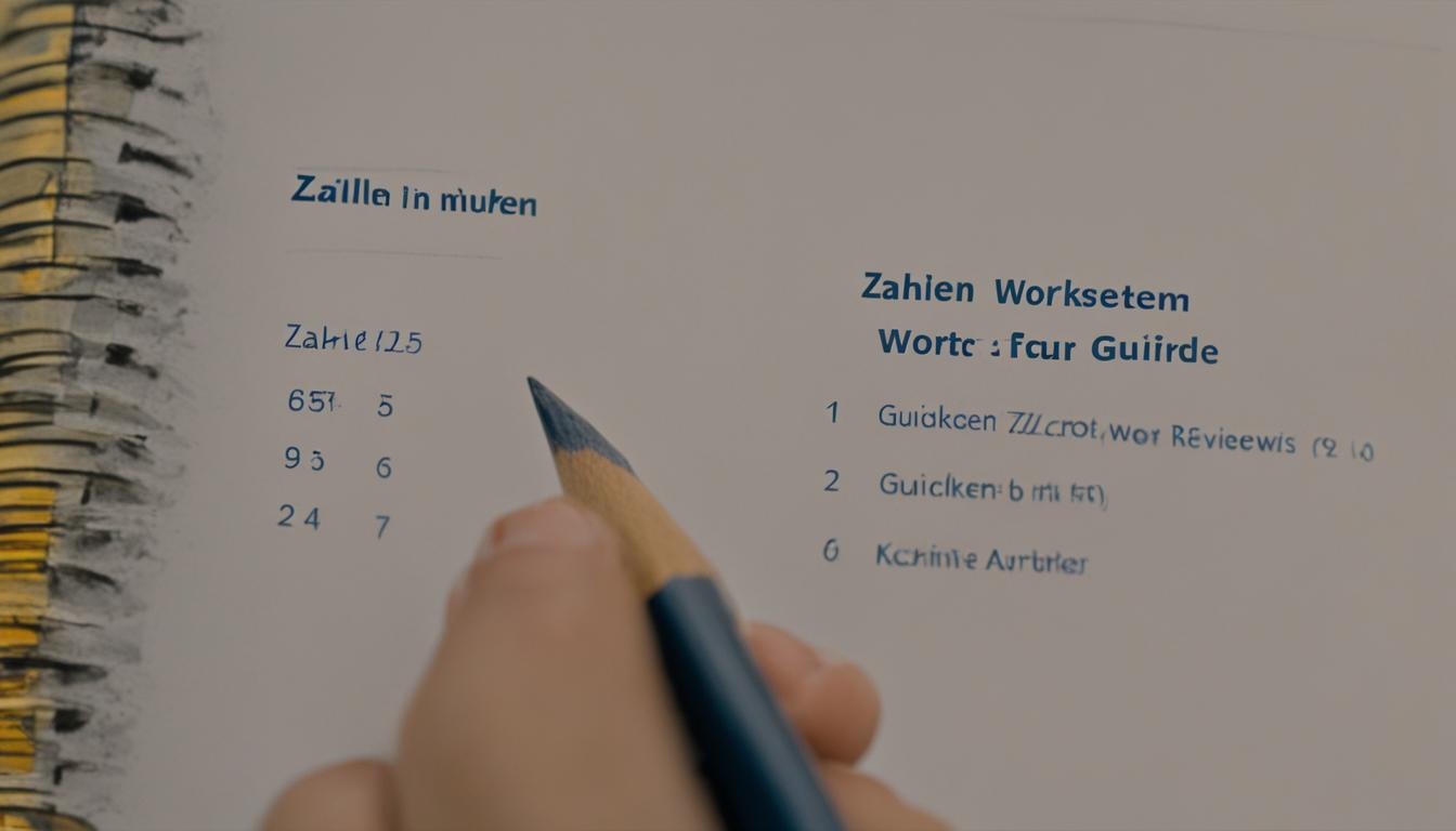 Wie Schreibt Man Zahlen In Worten Zahlen in Worten: Ein Guide zur korrekten Schreibweise